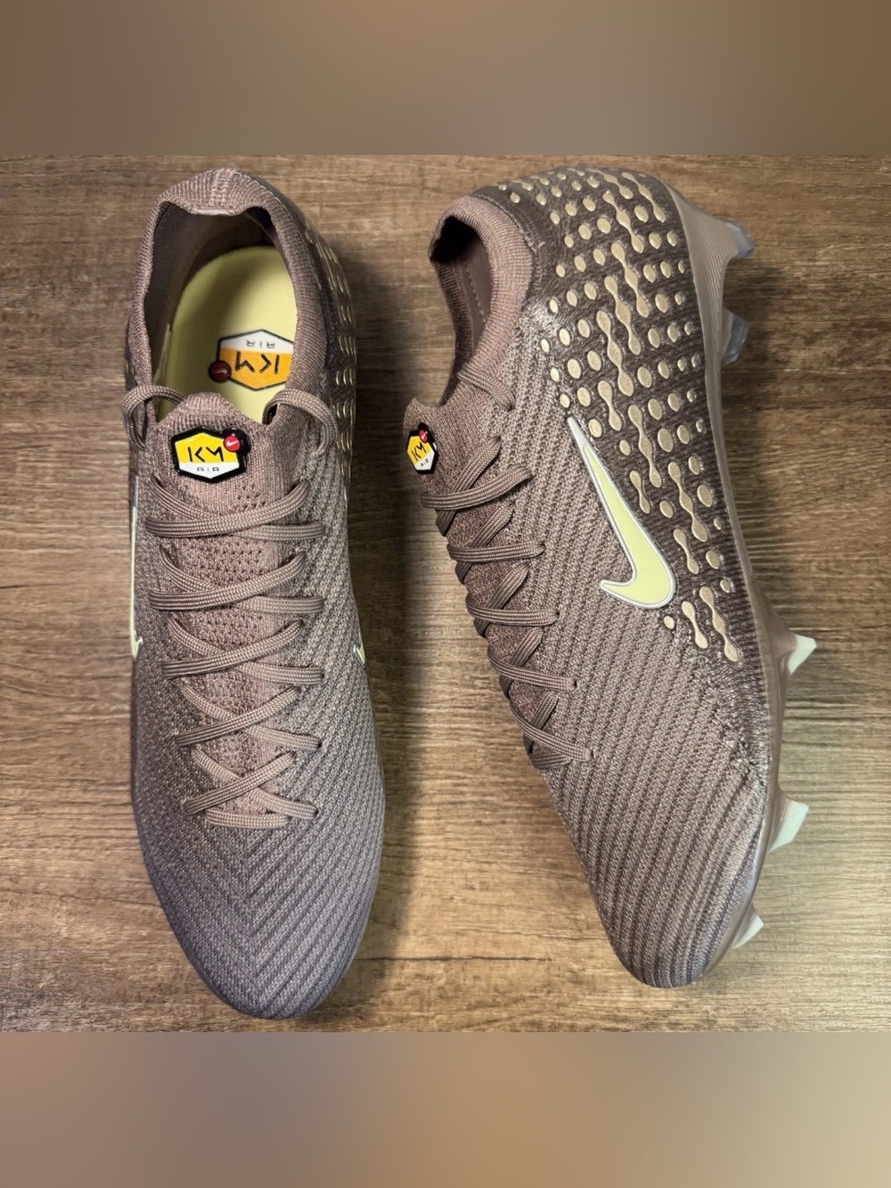 Nike Vapor 16 Elite KM FG Plum Eclipse Mens US 5.5 Football Soccer Boots
